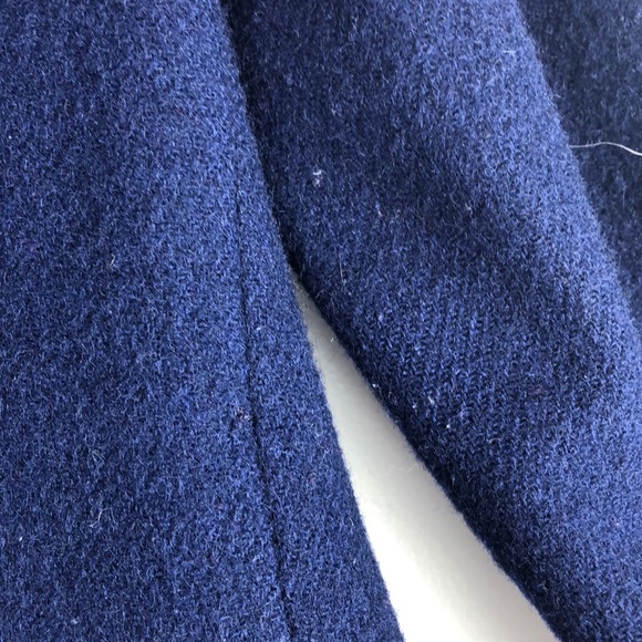 Lang Originals l Vintage? Navy Floral Trim Coat - Picture 8 of 8